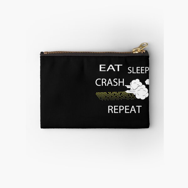 Item preview, Eat sleep crash repeat designed and sold by hicham4you.