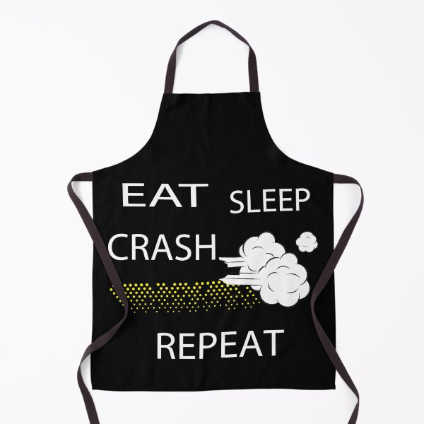 Item preview, Eat sleep crash repeat designed and sold by hicham4you.