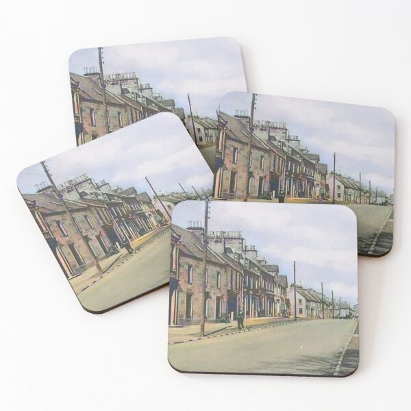 Item preview, Vintage Illustration of Earlston High Street, Scottish Borders designed and sold by yourscotborders.