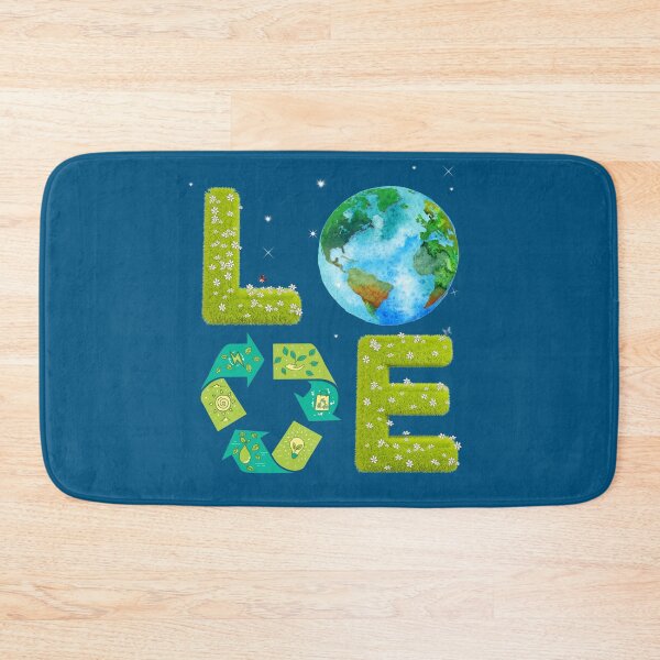 Item preview, Love Earth Day Save The Planet Environment Green designed and sold by GreenSplash.