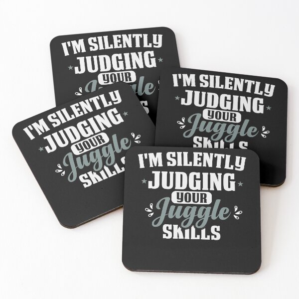 Item preview, I'm Silently Judging Your Juggle Skills / Funny Juggling Gift / Juggler Player Gift / Juggling Lover Saying designed and sold by Chamssou.