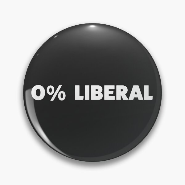 Item preview, Zero Percent Liberal - Anti Woke - Funny Conservative Stickers  designed and sold by WeAreRightStore.