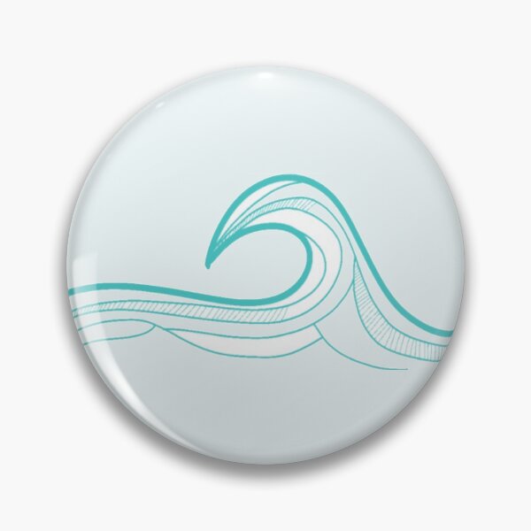 Item preview, Waves Line Drawing designed and sold by heyvictyhey.