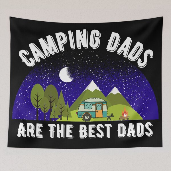 Item preview, Camping Dad, Dad Who Loves Camping, Dad Loves To Camp designed and sold by ladylaughprints.