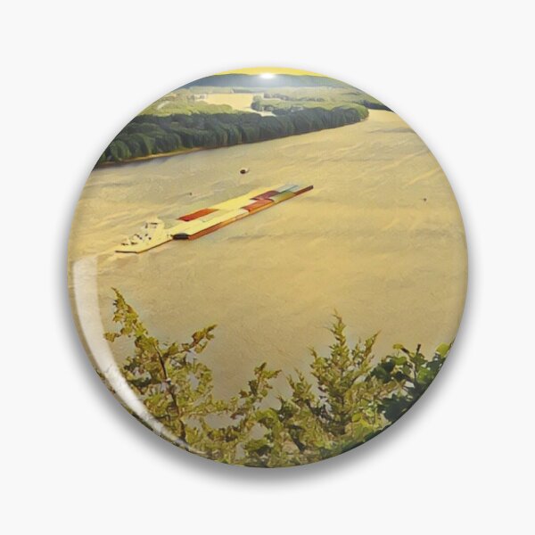 Item preview, Towboat on the Upper Mississippi designed and sold by Redhead1022.
