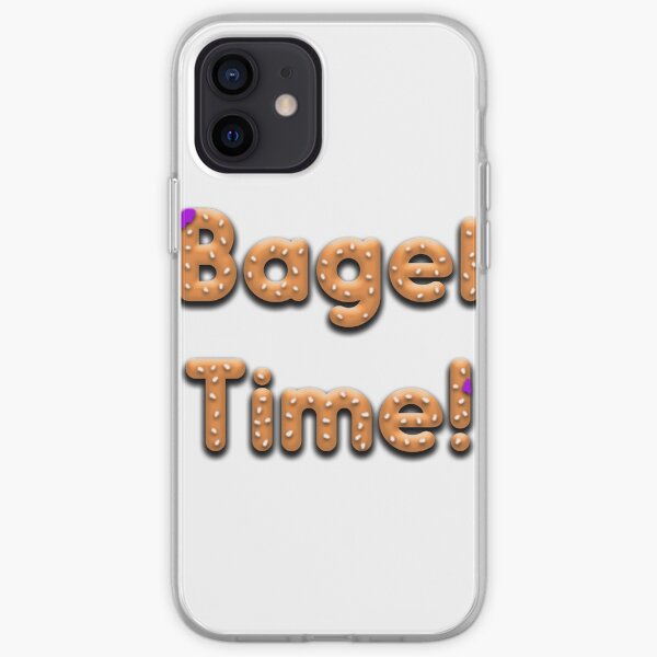 Bagel Time With Uncle Bruce logo iPhone Soft Case