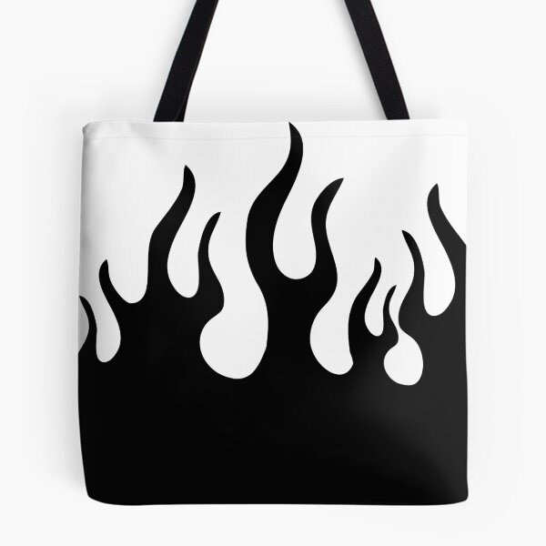 Item preview, Black and white flames designed and sold by La Cartoonista.