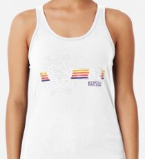 Camiseta con espalda nadadora EPCOT Center Vintage Style Distressed Pavilion Logos