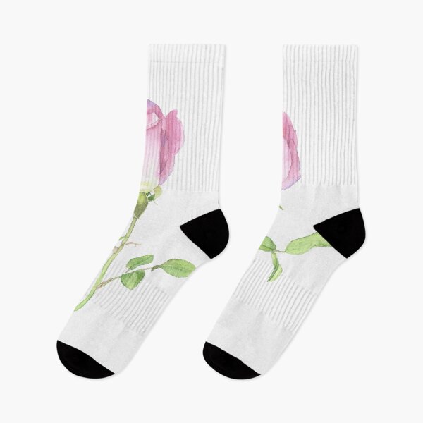 Item preview, Pink Rosebud, based on original watercolor designed and sold by SharonRoseR.