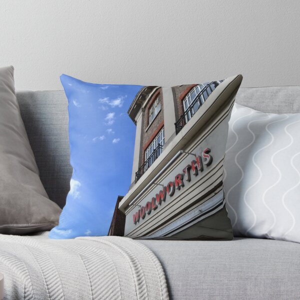 Not on the high street Throw Pillow