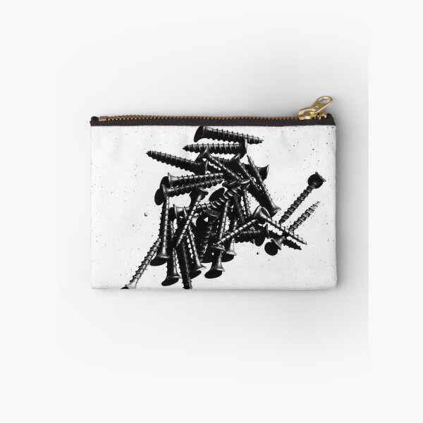 Aperçu de l'œuvre Vis lâche Art abstrait noir et blanc créée et vendue par NeonAbstracts.