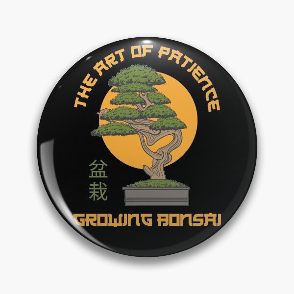 Item preview, The art of patiently planting bonsai designed and sold by ElBeDesigns.