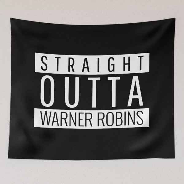 Item preview, Straight Outta Warner Robins Georgia designed and sold by Teelogic.