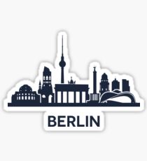 Berlin, dark Sticker