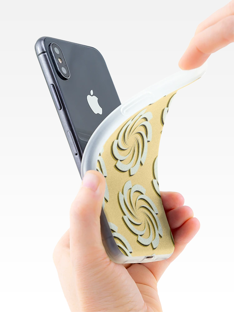 Thumbnail 4 of 5, iPhone Case, Sping Circle pattern designed and sold by Patternsonly.
