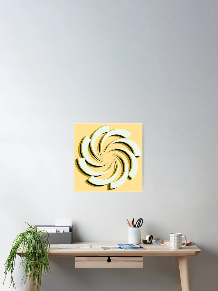 Thumbnail 2 of 3, Poster, Sping Circle pattern designed and sold by Patternsonly.
