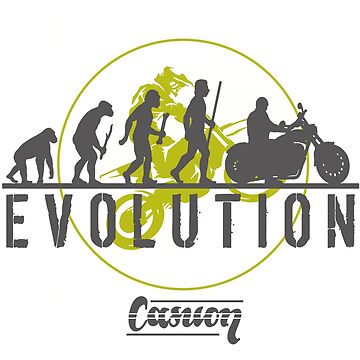 Artwork thumbnail, EVOLUTION- Graphics for Bikers by CASUON