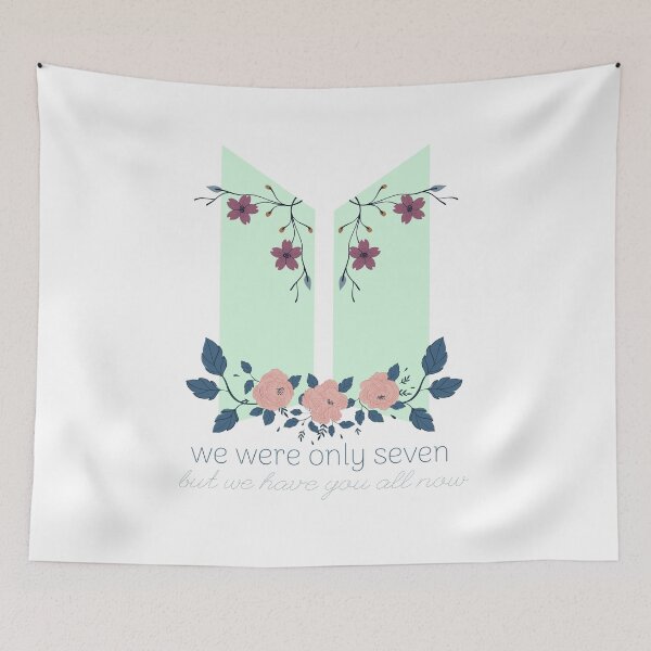 Item preview, "We were only seven but we have you all now"  designed and sold by euphoria-rose.