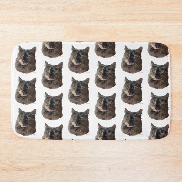 Item preview, Long Haired Calico Cat designed and sold by buzzcutart.