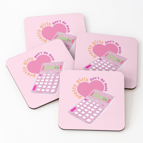 Item preview, pretty girls dont do math indeed designed and sold by appareldreams.