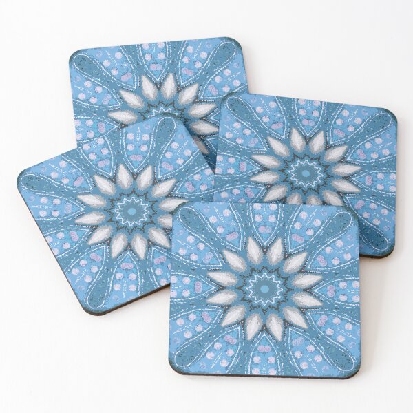 Item preview, Lovely Chic Flower and White Dots Pattern designed and sold by Patricia Ramsauer.
