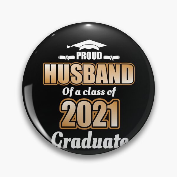 Item preview, Proud Husband Of A 2021 Senior Funny Graduation designed and sold by Ibu83.