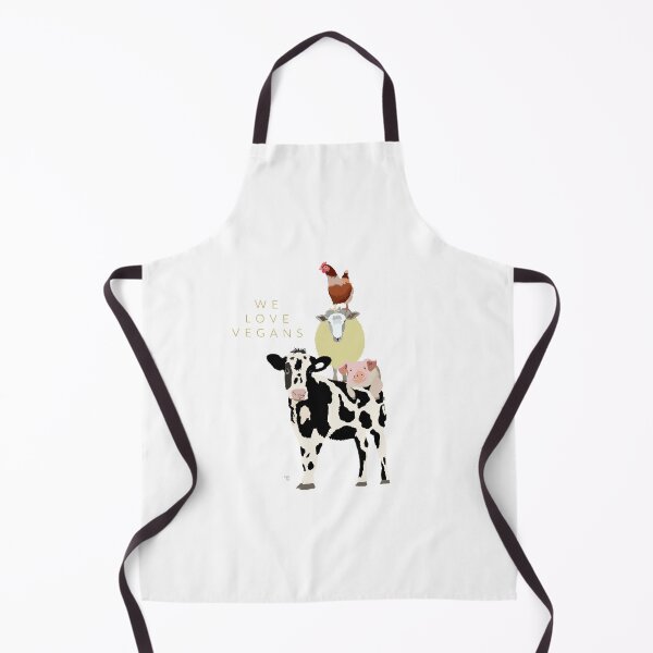 Item preview, We Love Vegans designed and sold by LovelyDayArt.