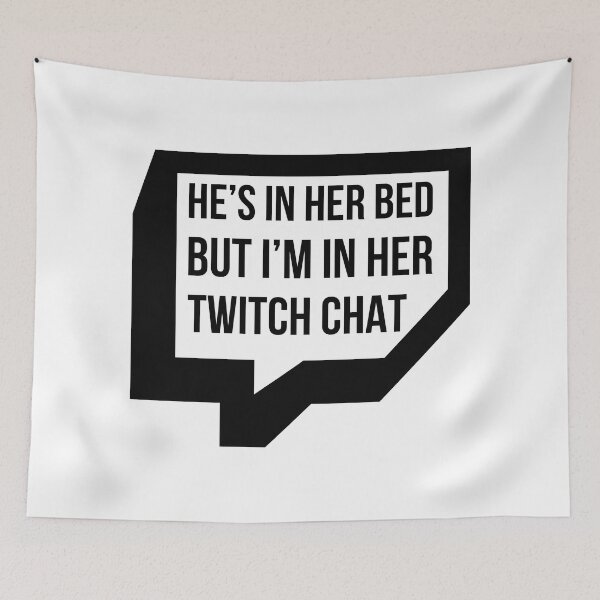 Item preview, He's In Her Bed But I'm In Her Chat designed and sold by FilipeFerreira.