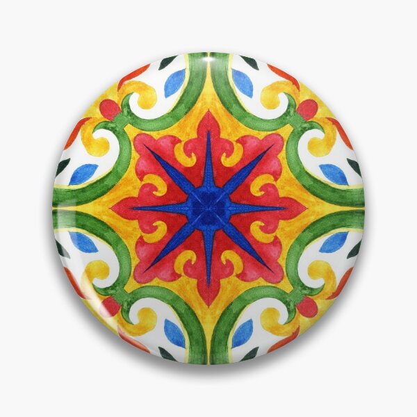 Item preview, TYPICAL SICILIAN COLOURS TILE designed and sold by Jonsa.