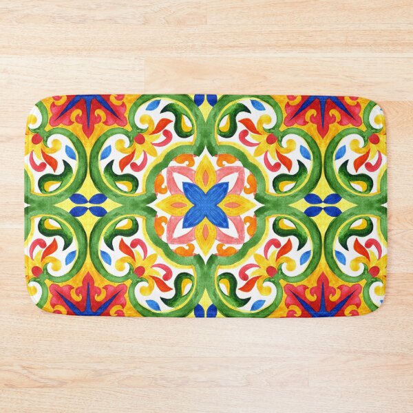 Item preview, TYPICAL SICILIAN COLOURS TILE designed and sold by Jonsa.