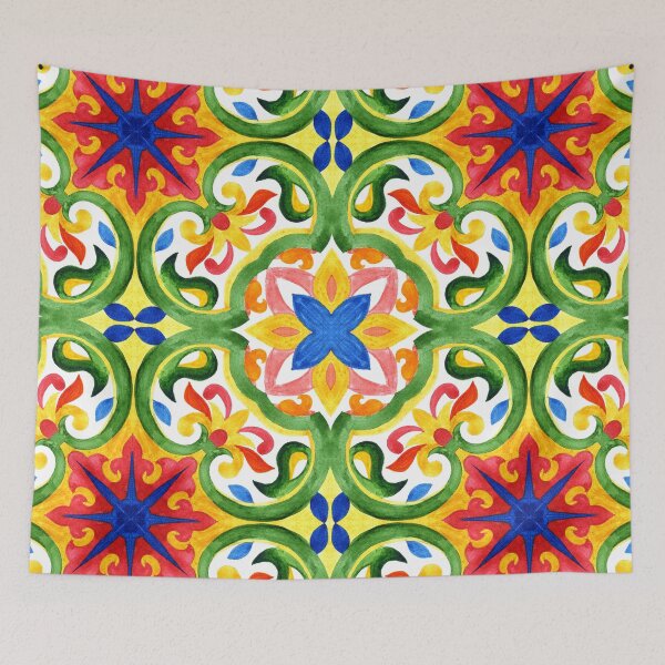 Item preview, TYPICAL SICILIAN COLOURS TILE designed and sold by Jonsa.