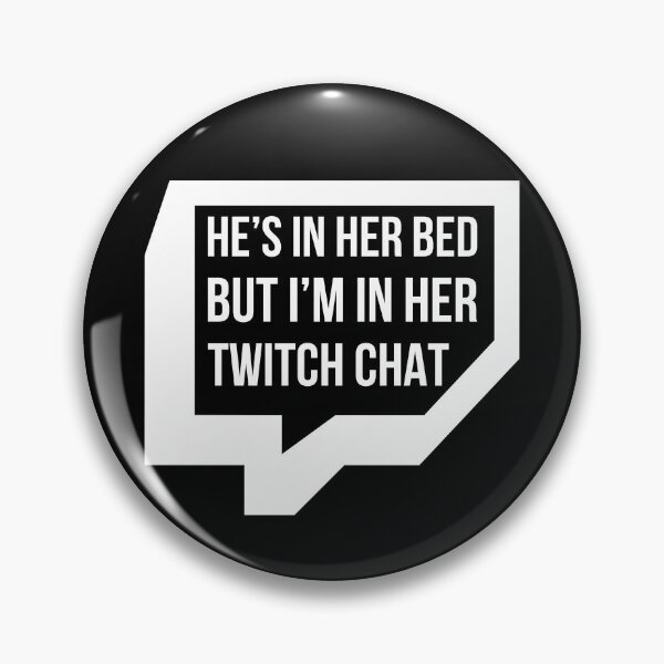 Item preview, He's In Her Bed But I'm In Her Chat (White) designed and sold by FilipeFerreira.