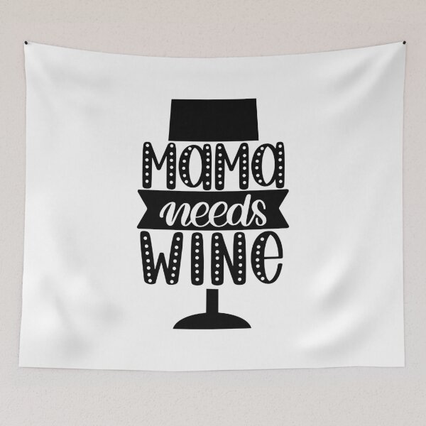 Item preview, Mama Needs Wine - Mom Life - Mother's Day or Birthday Gift Idea designed and sold by Vintage-TM.
