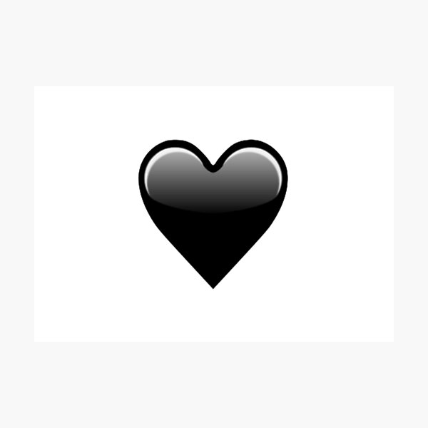 Heart Eyes Black Love Emot Kawaii Cute - Commes Des Garcon Transparent Png, Heart With Eyes Logo - free transparent png images 