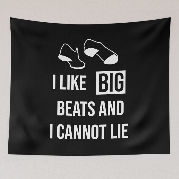 Item preview, Funny Tap dancing gift I like big beats and I cannot lie | Tap dance gifts, tap dance related gifts, tap dance teacher gifts, tap dance gift ideas, tap dance recital gifts, tap dance t shirts gifts designed and sold by TAP-DANCE-ART.