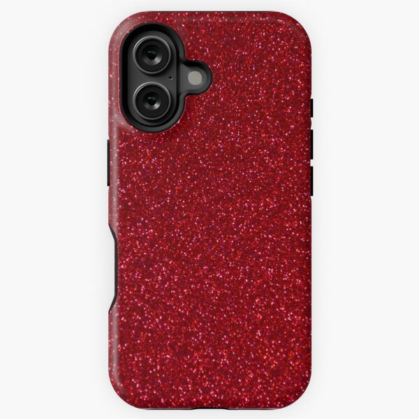 Item preview, Red Glitter Phone Case designed and sold by webeller.