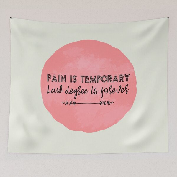 Item preview, Lawyer Fashion | Pain is temporary Law degree is forever designed and sold by Burachonak-art.