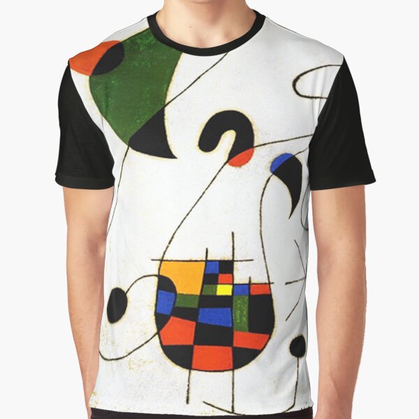 Joan Miro "Melancholic Singer " Graphic T-Shirt