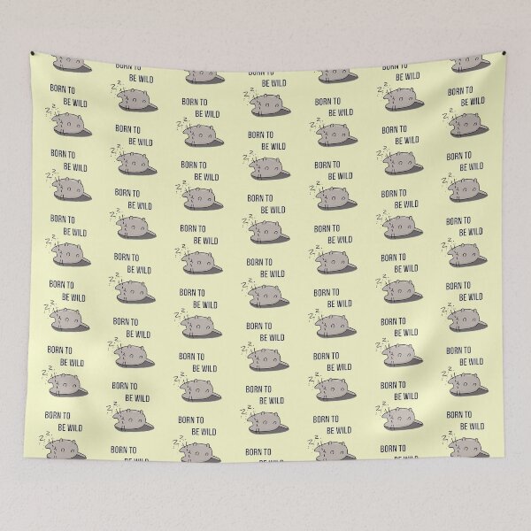 Item preview, Lazy cat. Born to be wild designed and sold by IriArt-Designs.