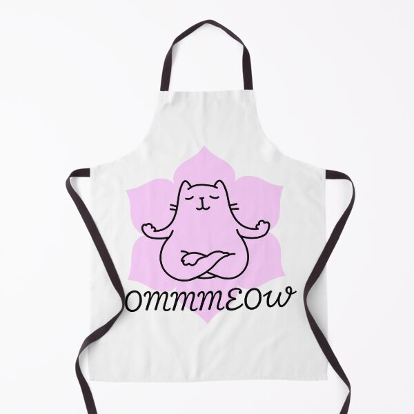 Item preview, Ommmeow funny yoga cat designed and sold by Yogawoman.