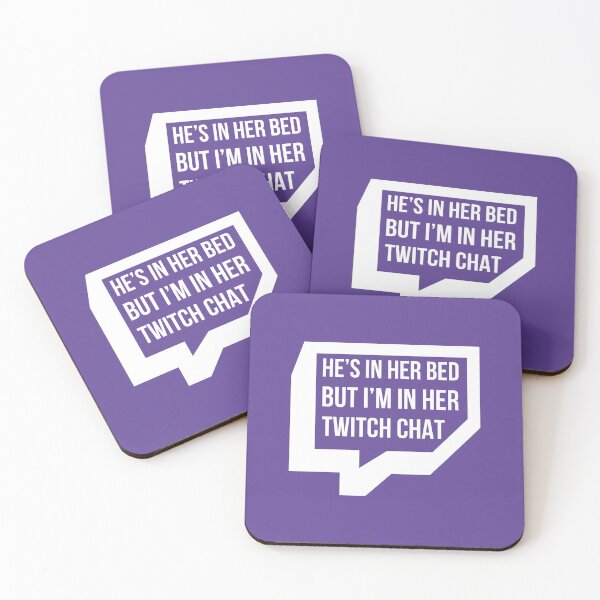Item preview, He's In Her Bed But I'm In Her Chat (Purple BG) designed and sold by FilipeFerreira.