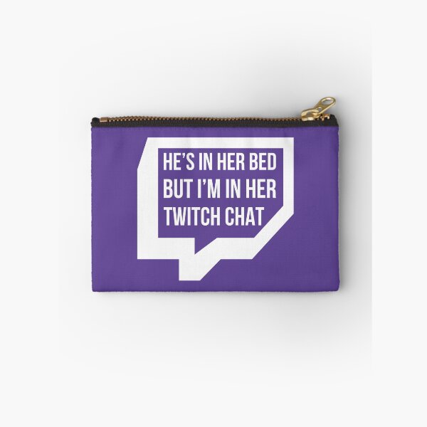 Item preview, He's In Her Bed But I'm In Her Chat (Purple BG) designed and sold by FilipeFerreira.