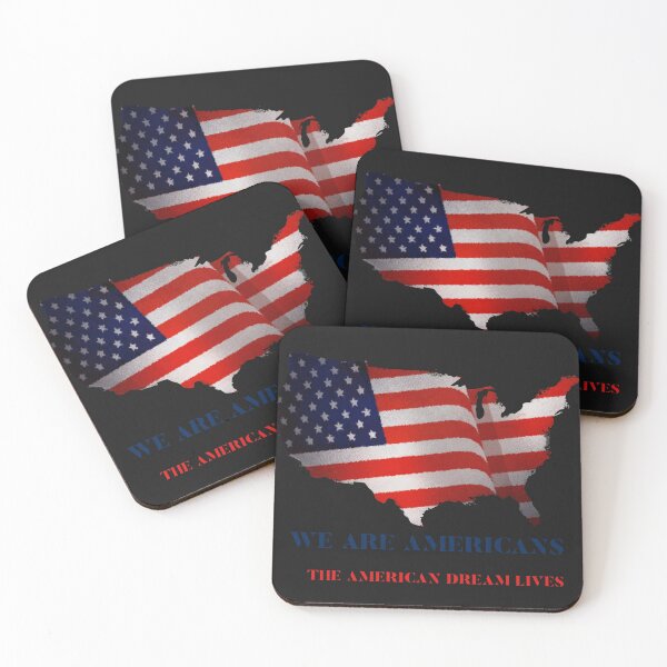 Item preview, We are Americans The American Dream Lives designed and sold by WowAllinOne.