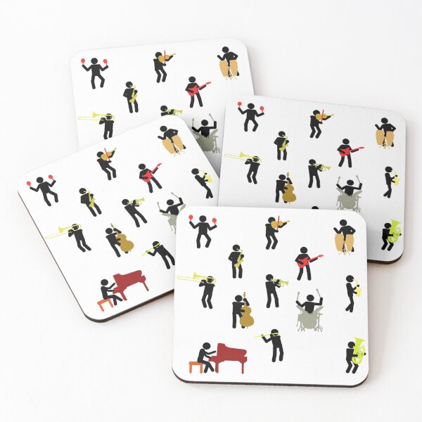 Item preview, Everybody is jamming, music everywhere - funny pattern designed and sold by Xdelacra.