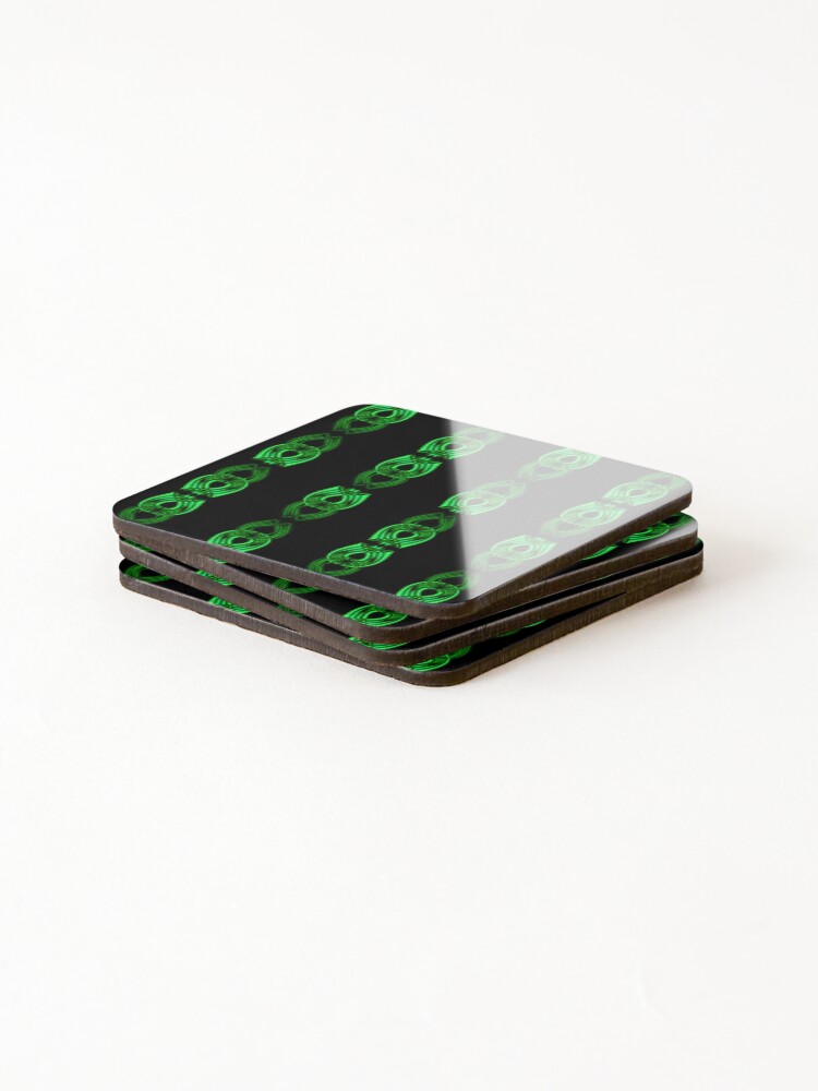 Thumbnail 4 of 5, Coasters (Set of 4), Smoke Design designed and sold by Ralad2021.
