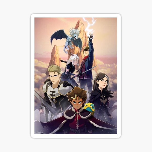 Kriegsprinz Drache Sticker