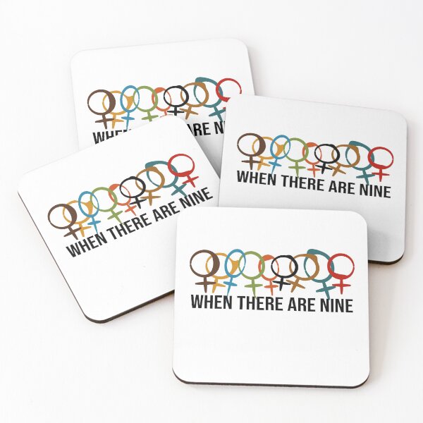 Item preview, When There Are Nine - RBG designed and sold by omahatrading.