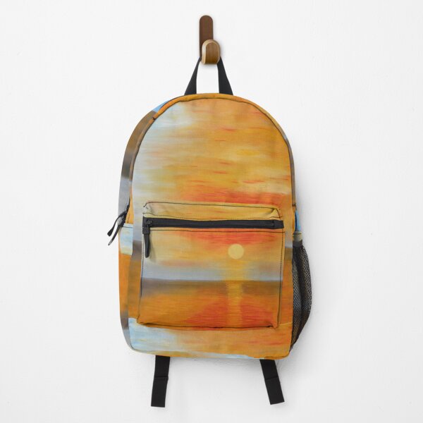 Item preview, Blazing sky - sunset over the sea designed and sold by Michaëlle Liefooghe.