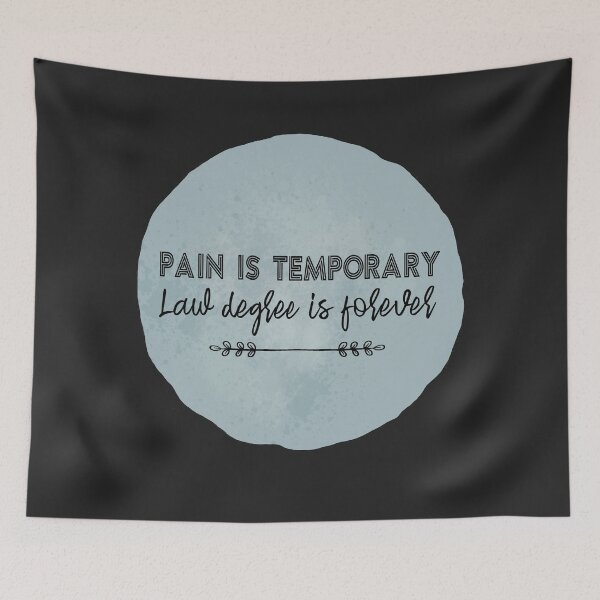Item preview, Lawyer Fashion | Pain is temporary Law degree is forever designed and sold by Burachonak-art.