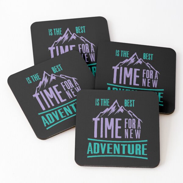 Item preview, IS THE BEST TIME FO A NEW ADVENTURE designed and sold by TheFlipRepublic.